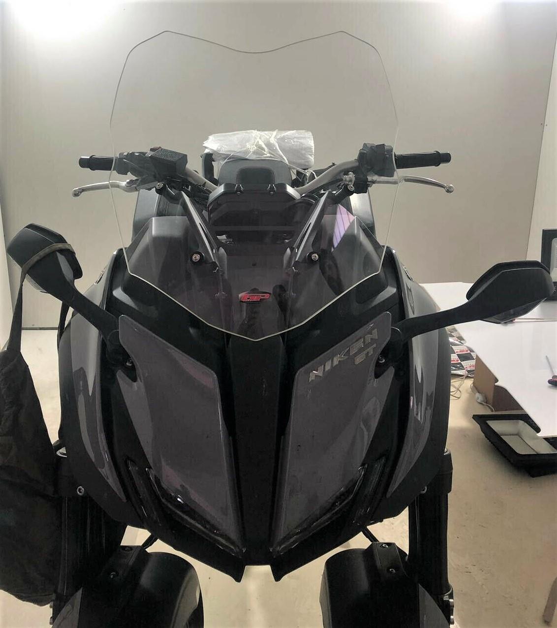 Yamaha Niken GT 60 cm touring clear windscreen 2018-23