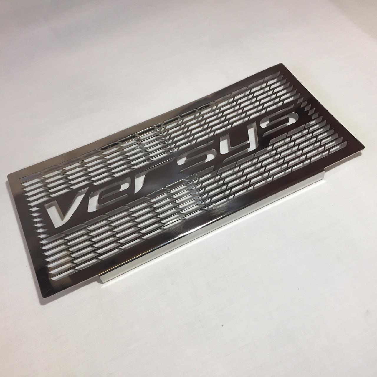 Kawasaki Verys 650 chrome radiator guard 2015-2023