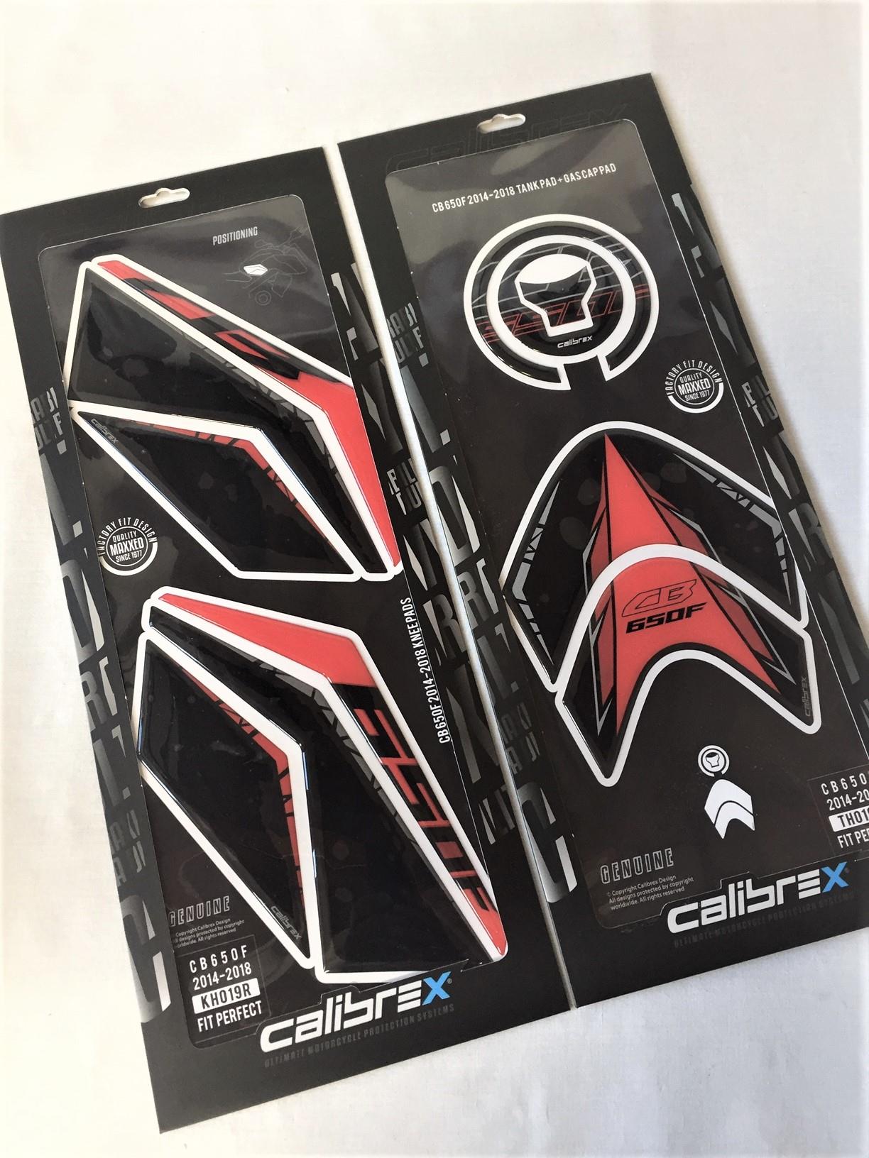 HONDA CB650F RED FAIRING PROTECTION SET 14-19