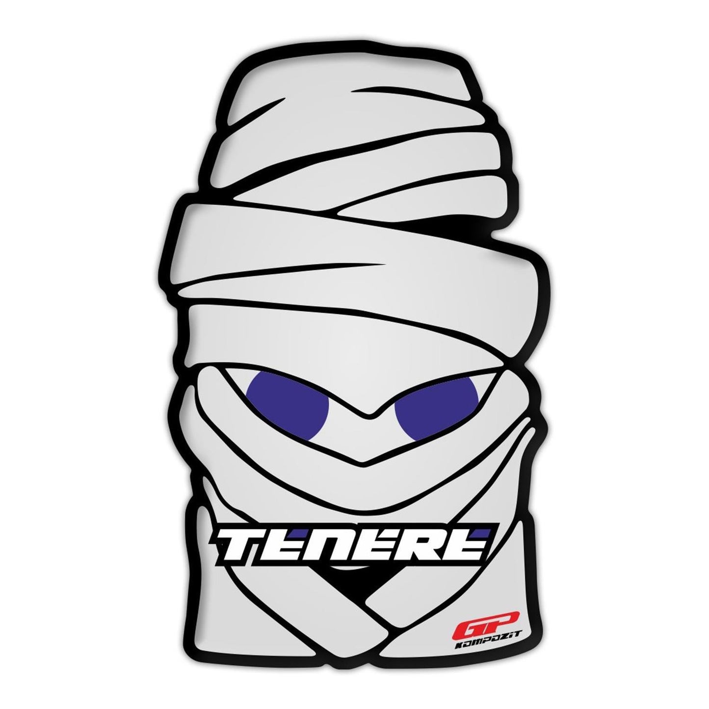 Tank Pad Sticker 3D Yamaha Tenere700