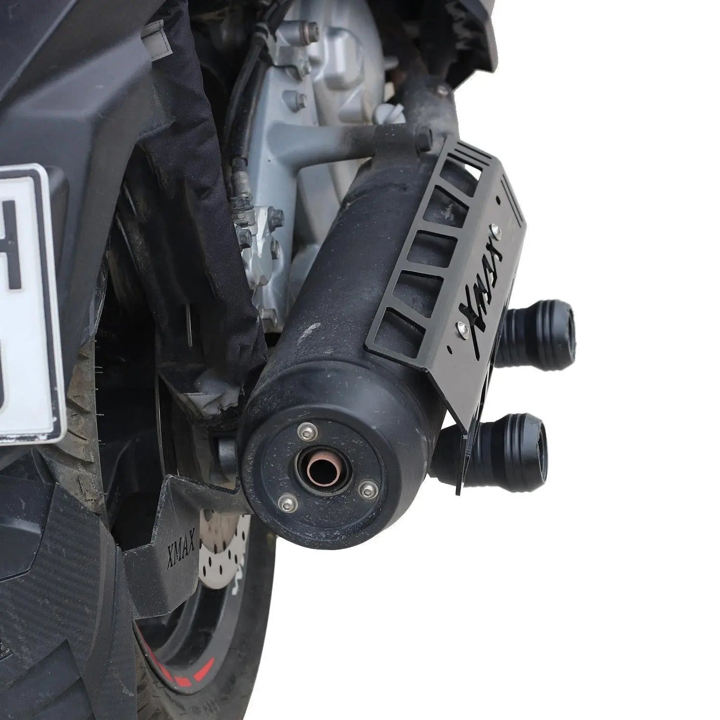 Yamaha XMAX 250 exhaust guard protection 10-17