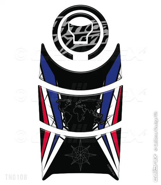 Honda Afrıca Twin Crf1000l Tank Pad Protector Tricolor