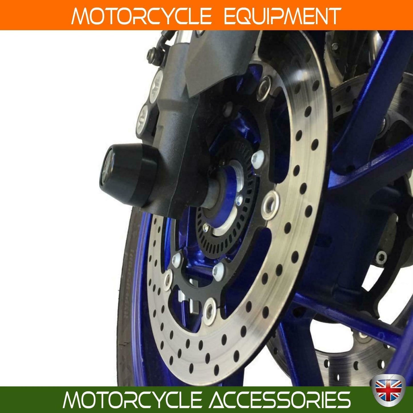 Yamaha MT 09 Axle guard front and rear pair set 13-16