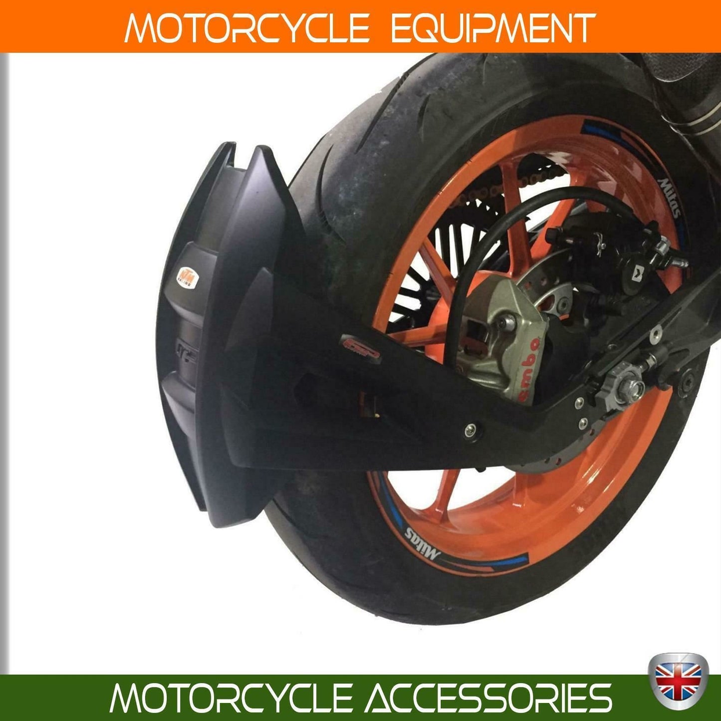 KTM Duke 125-200-250-390 splash guard mudguard fender 2011-23