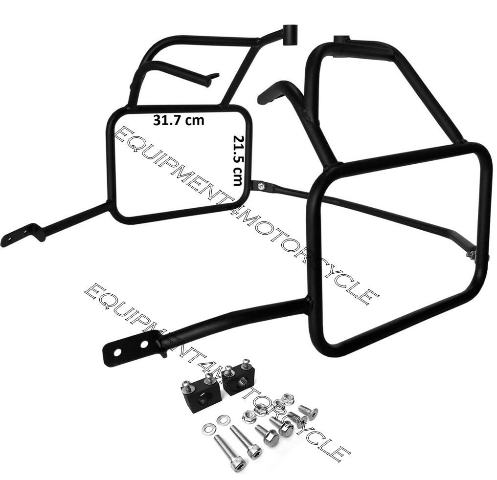 BMW F800GS side pannier rack soft bag holders 08-17