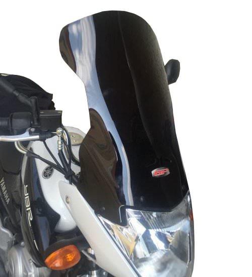 Yamaha YBR 125 dark smoke touring windscreen 11-17