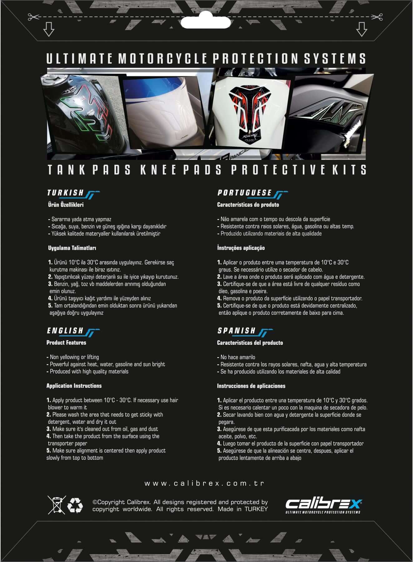 Afrıca Twin 1000l Knee Pad Protector Transparent