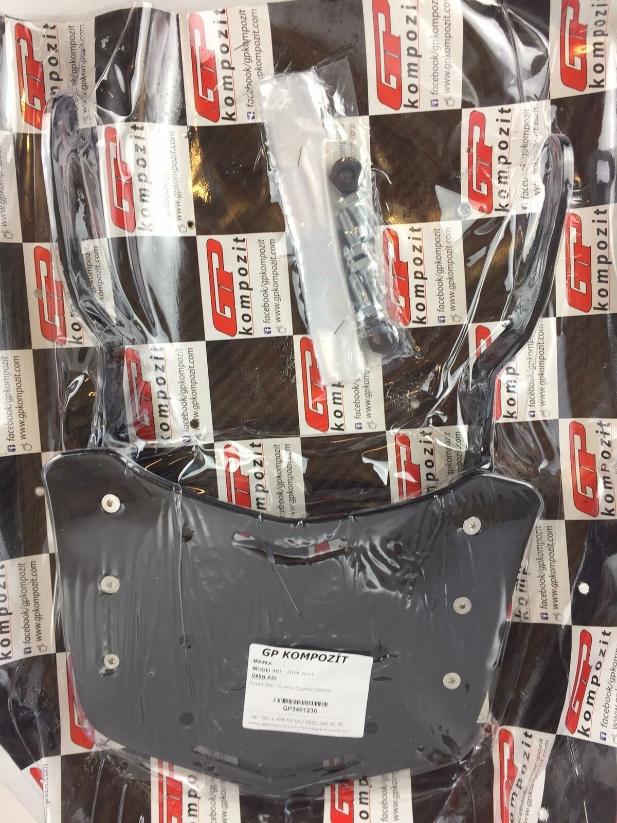 Honda Forza 125-250-300 rear rack topcase carrier 18-20