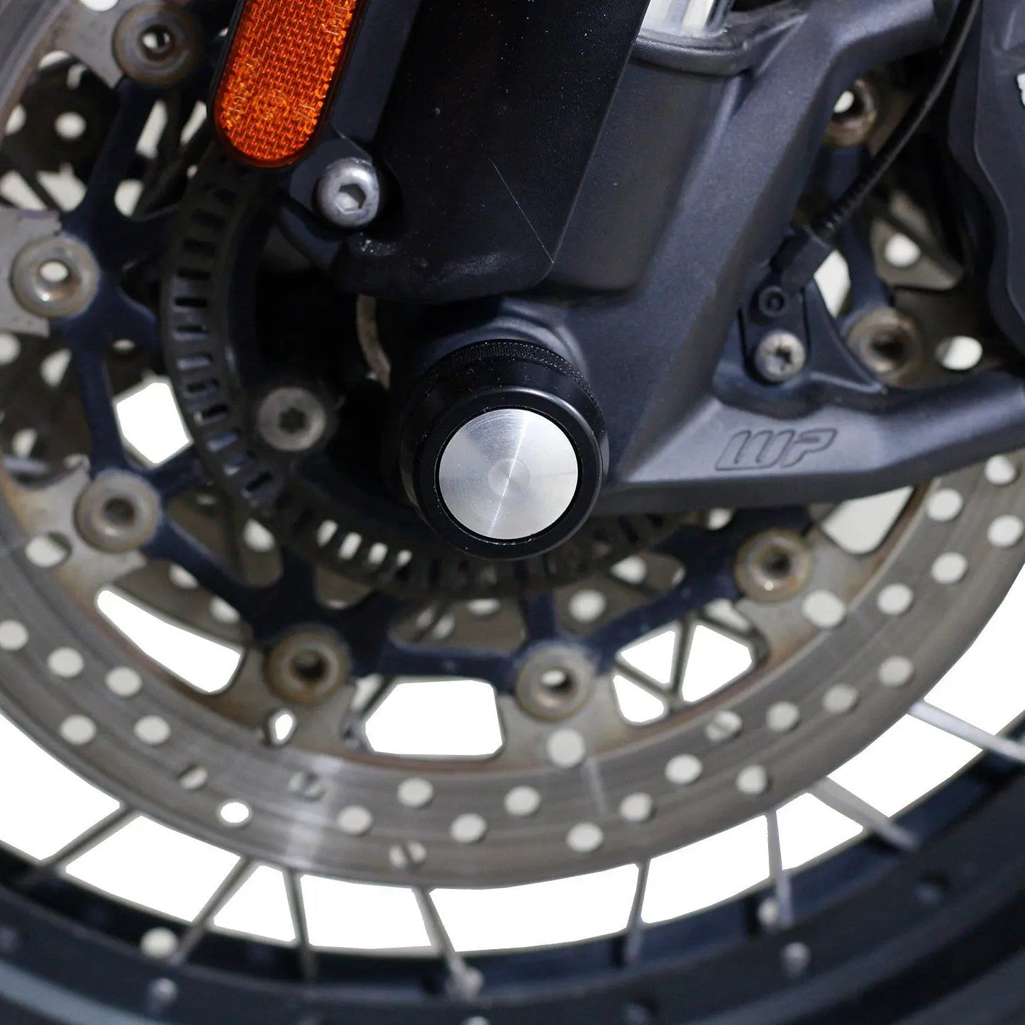 Triumph Tiger1200 front axle fork sliders protectors pair 13-17