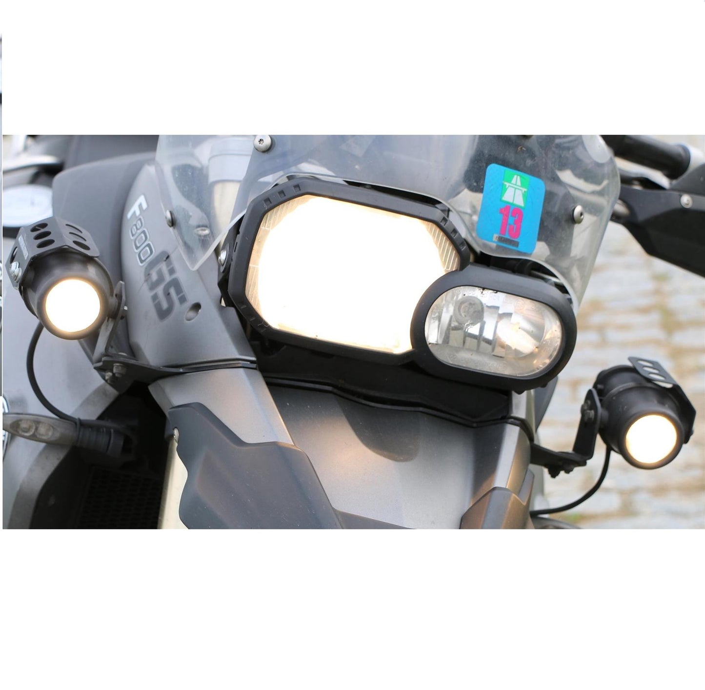 BMW F650 GS Twin 08-12/F800GS 08-12 fog lights mounting bracket
