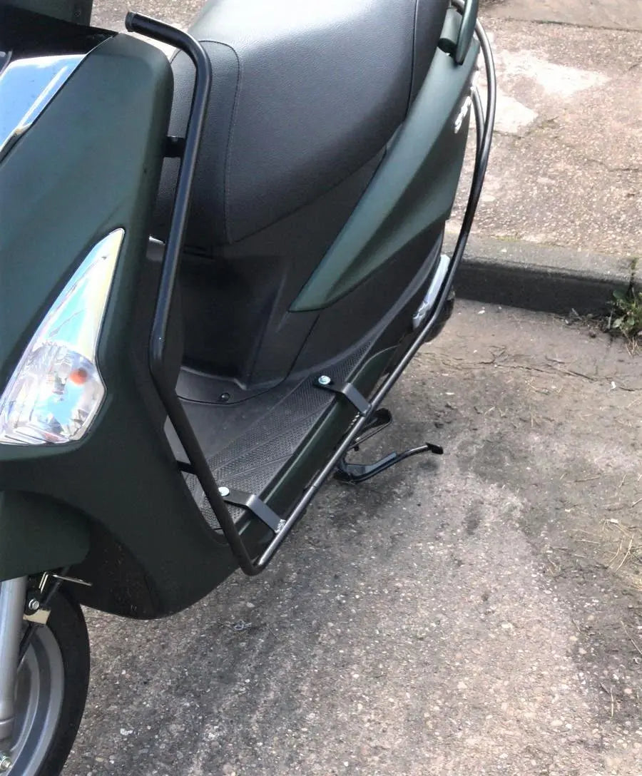 Yamaha Delight 125 crash bars full fairing guards 17-20