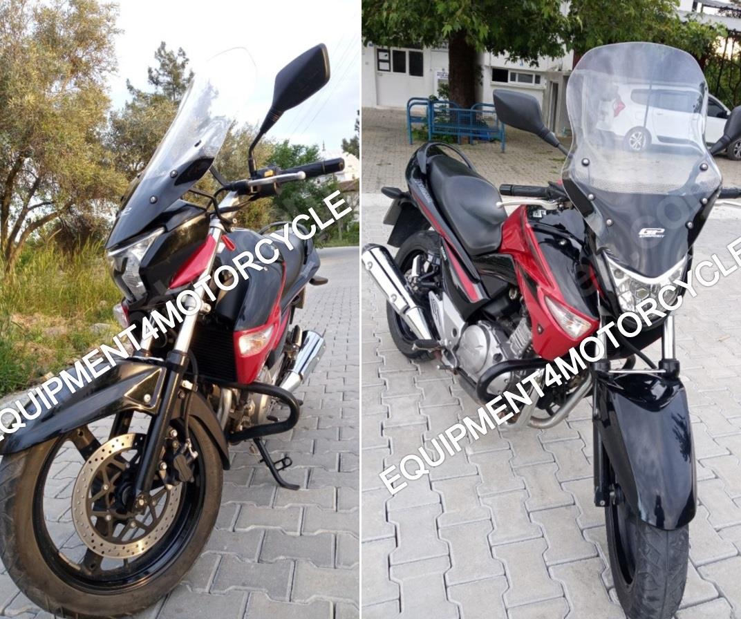 Suzuki GW250 Inazuma (naked type) 65 cm clear windscreen 12-16