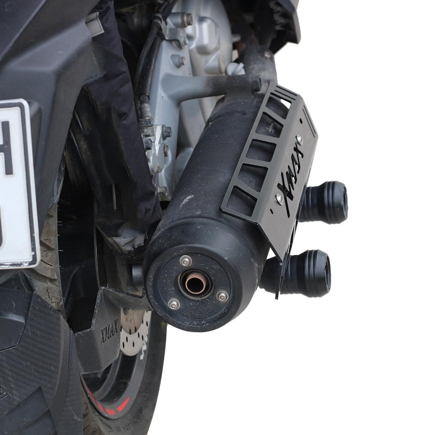 Yamaha XMAX 125 exhaust guard protection 10-22