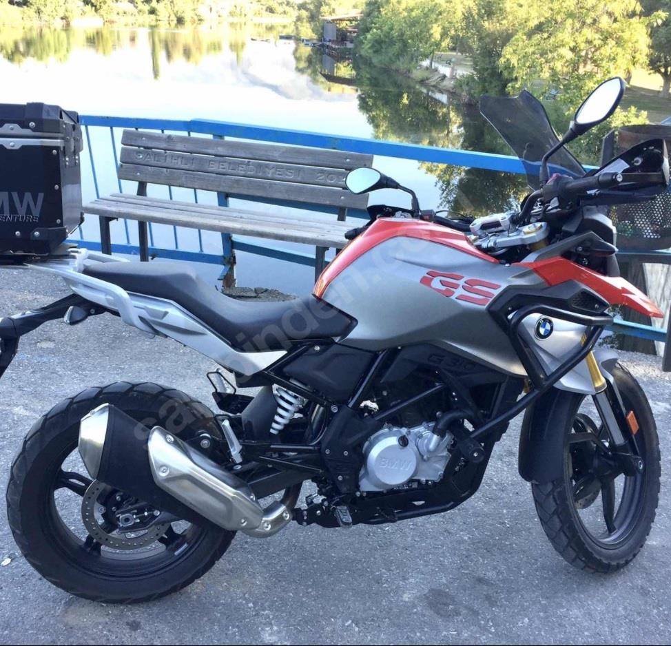 BMW G310 GS engine guard crash bar + slider set 17-22