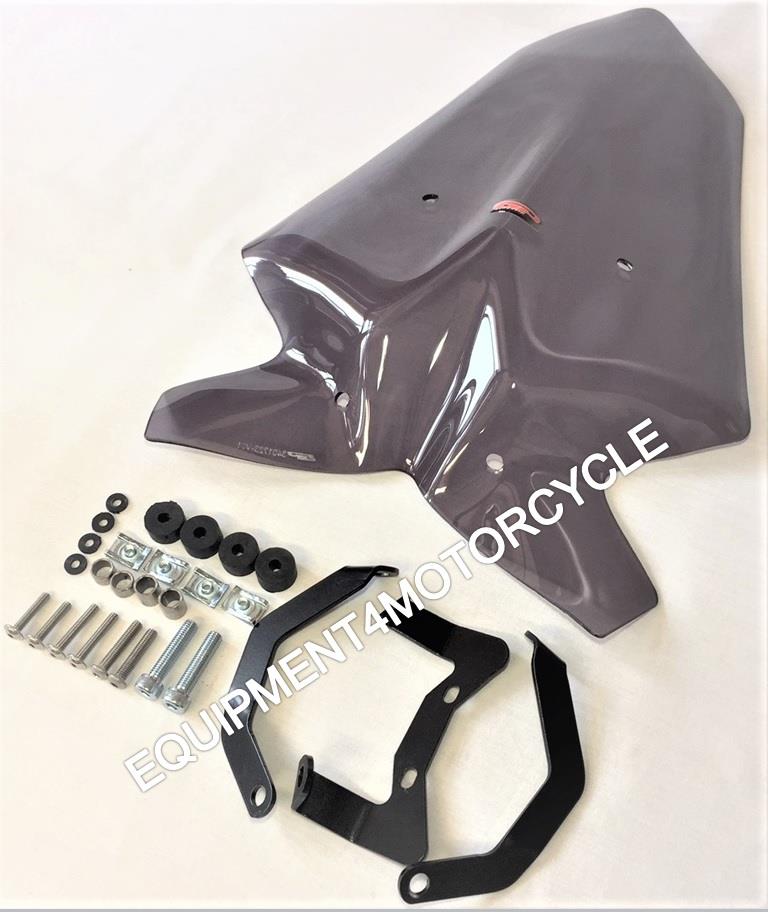 KTM Duke 200 Duke 250 smoke windscreen 46 cm 17-23
