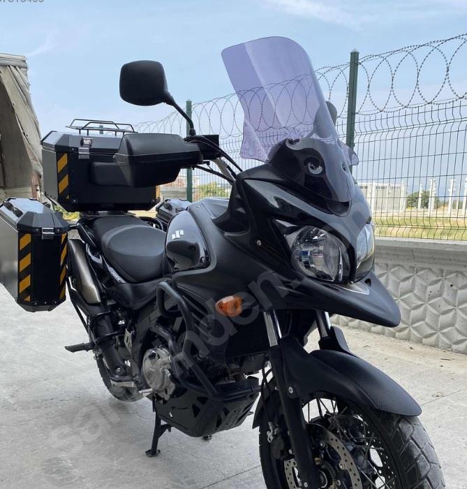Suzuki DL650 Vstrom touring windscreen smoke 12-16