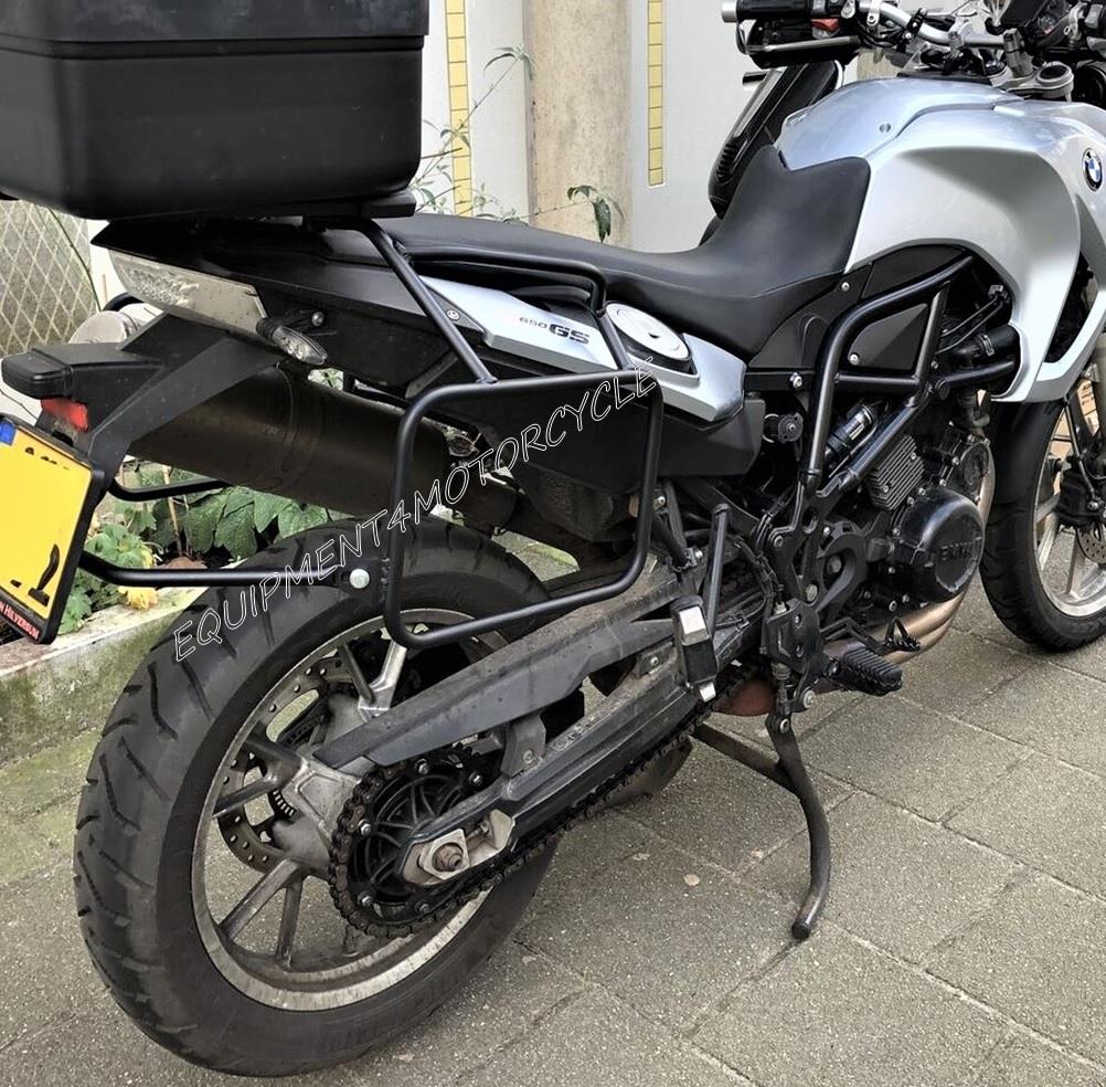 BMW F700GS side pannier rack soft bag holders 12-17