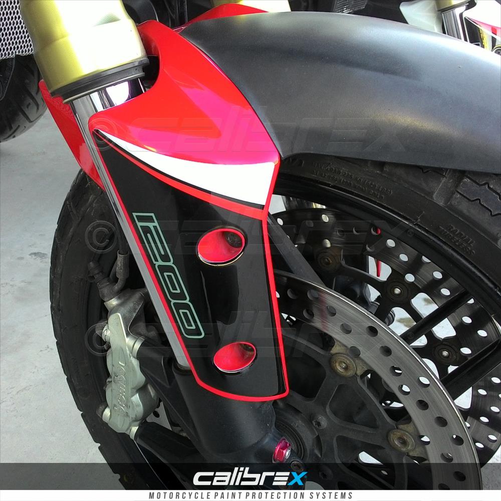 DUCATI MULTISTRADA 1200 RED FAIRING PROTECTION FULL SET 10-14