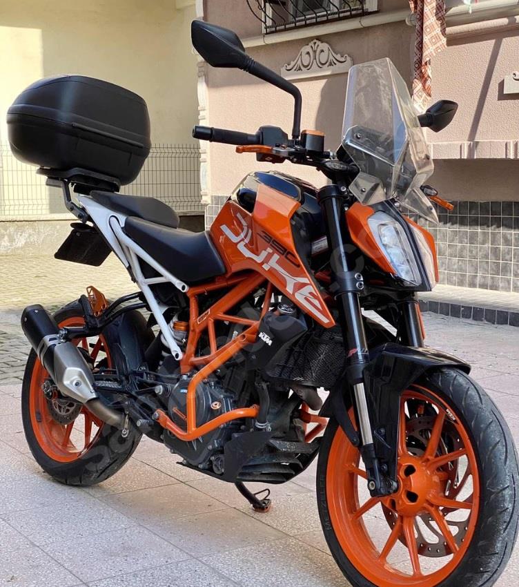 KTM Duke 390 windscreen 46 cm clear 2017-2023