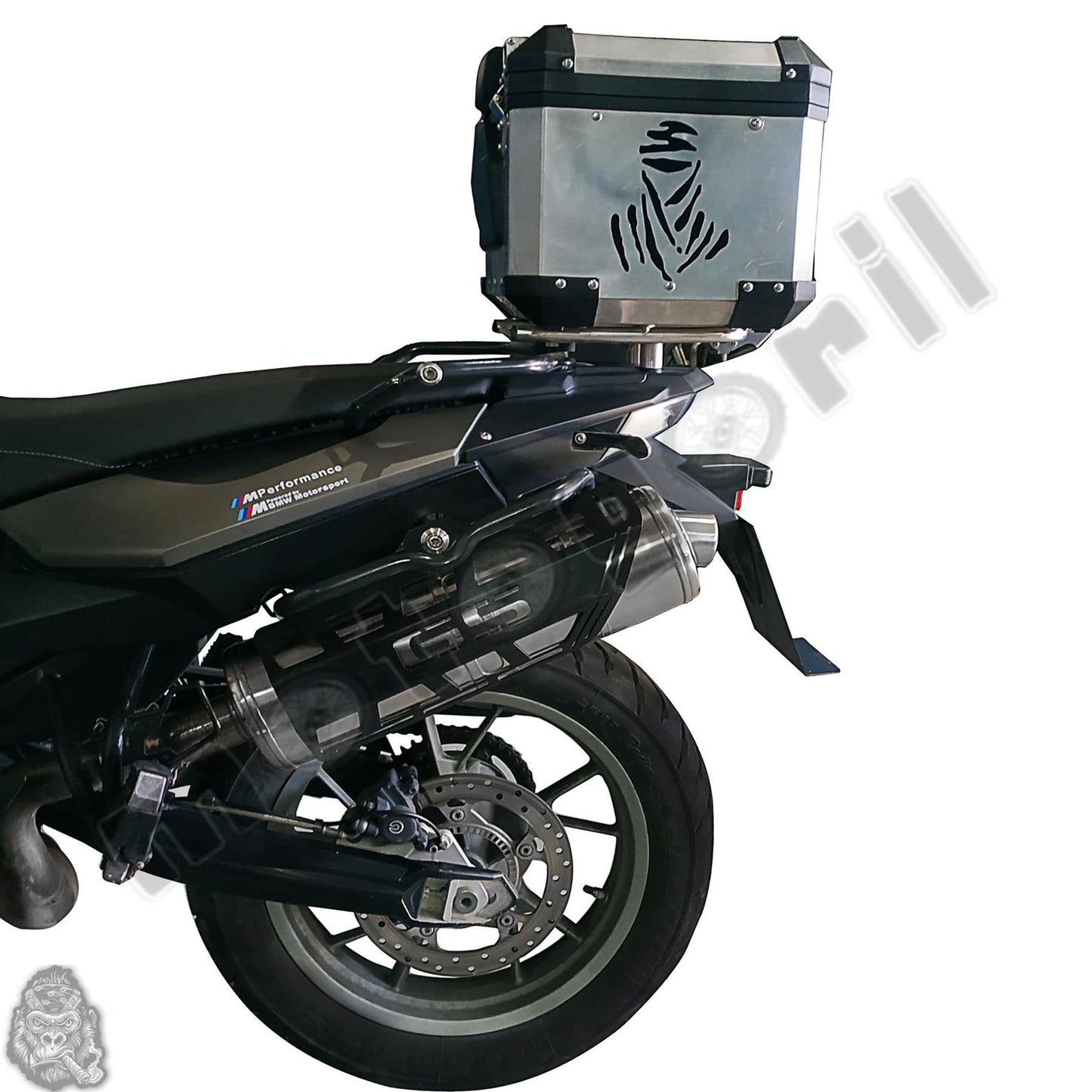 BMW F700GS exhaust guard protection 12-17