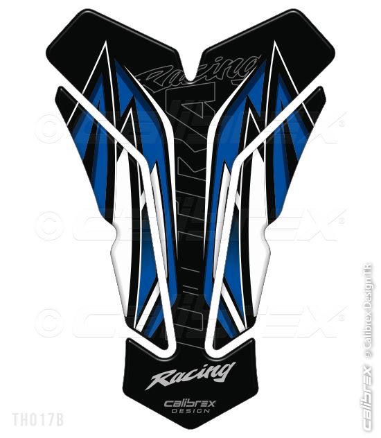 Honda Cbr 600rr 900rr 1000rr Blue Tank Pad Calıbrex Desıgn