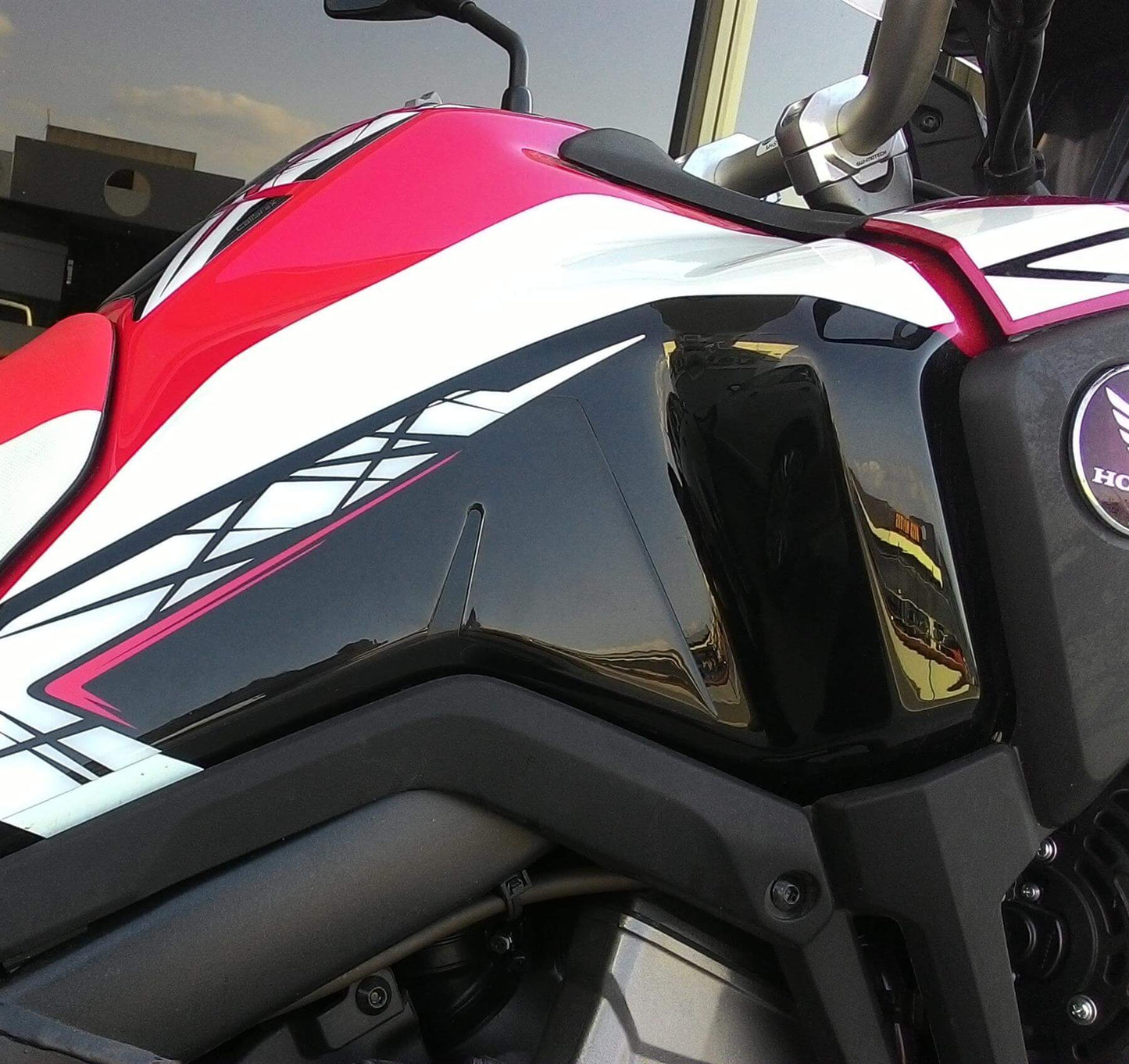 Afrıca Twin 1000l Knee Pad Protector Transparent