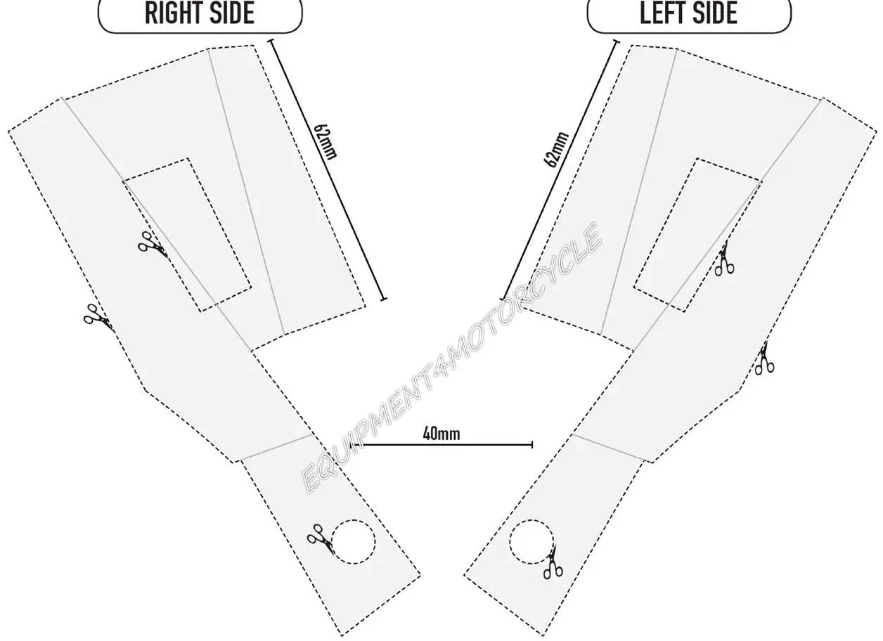 Yamaha MT07 rear rack luggage carrier 18-24