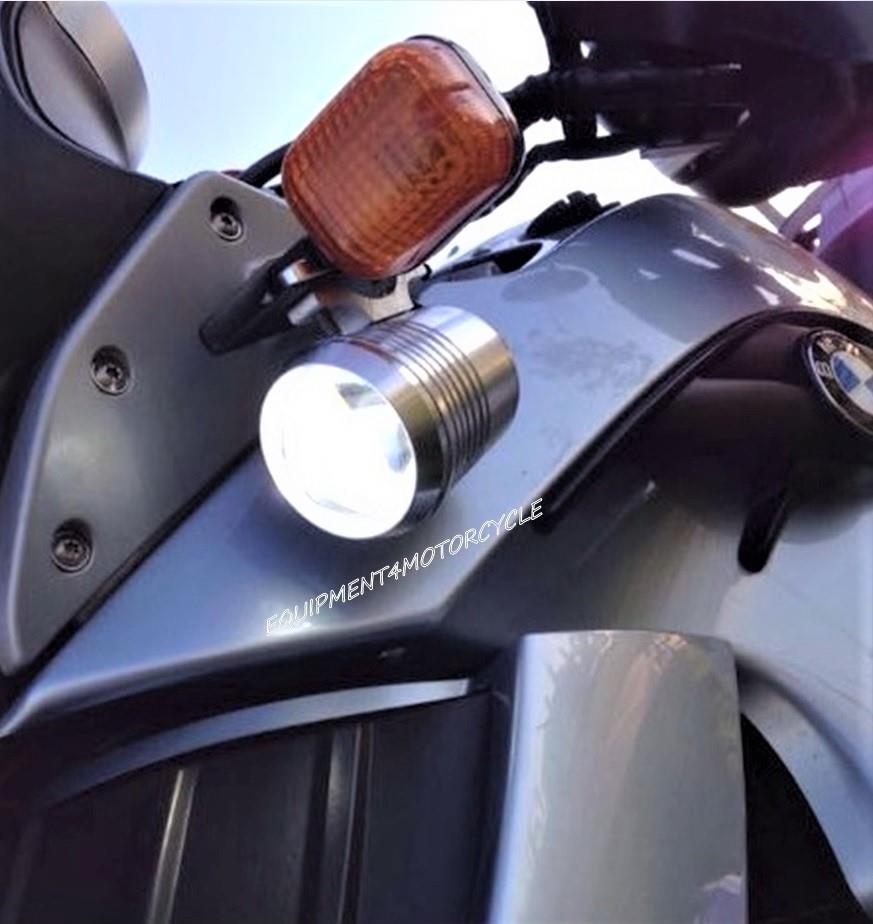 BMW F650 GS fog light mounting bracket pair 2000-2007