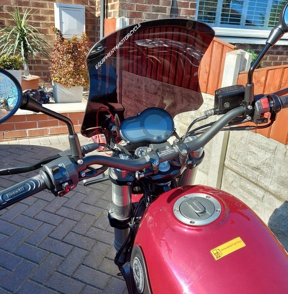 Benelli Leoncino 500 windscreen dark smoke 18-23