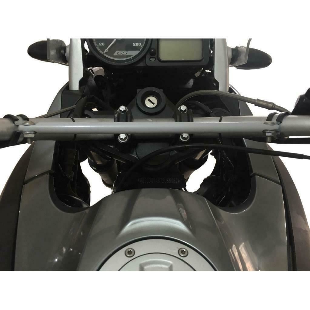 BMW F 650 GS crossbar brace bracket handlebar sat nav gps holder