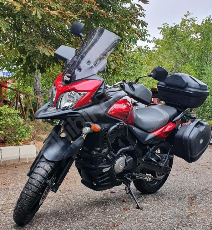 Suzuki DL650 Vstrom touring windscreen smoke 12-16