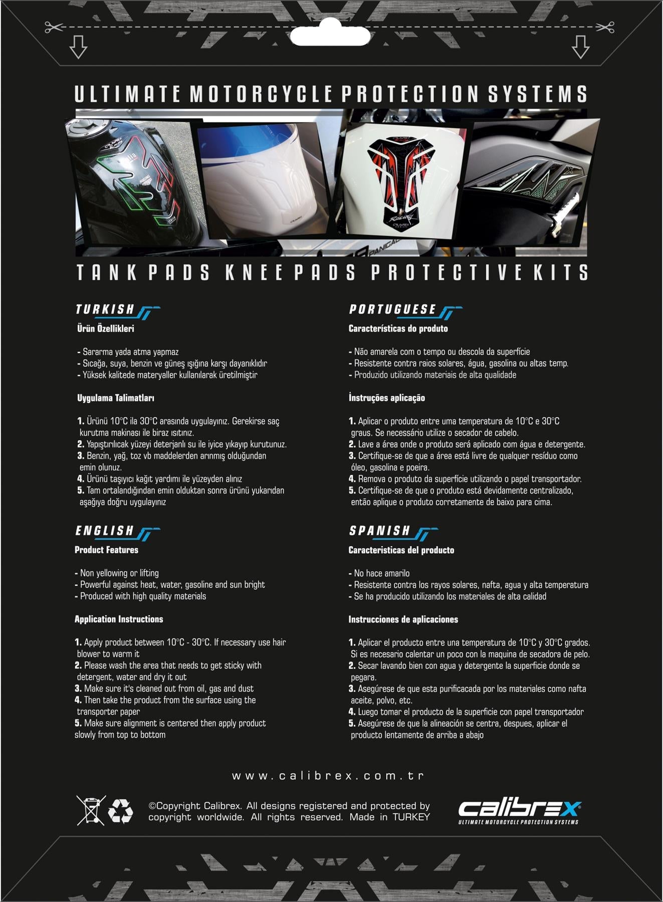 HONDA PCX TANK PAD PROTECTION PERFECT FIT 2010-17 - Equipment4motorcycle