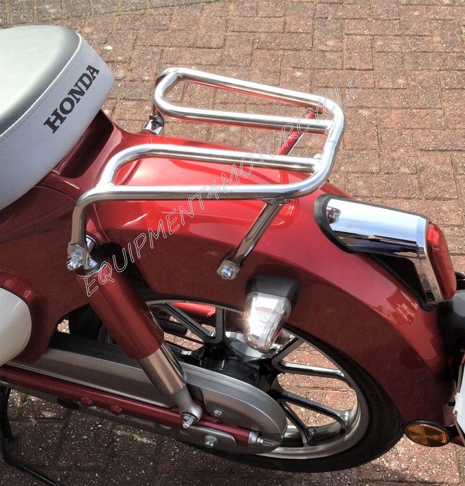 Honda Super Cub 125 C125A rear rack chrome color 18-21 SECOND NEW - Equipment4motorcycle