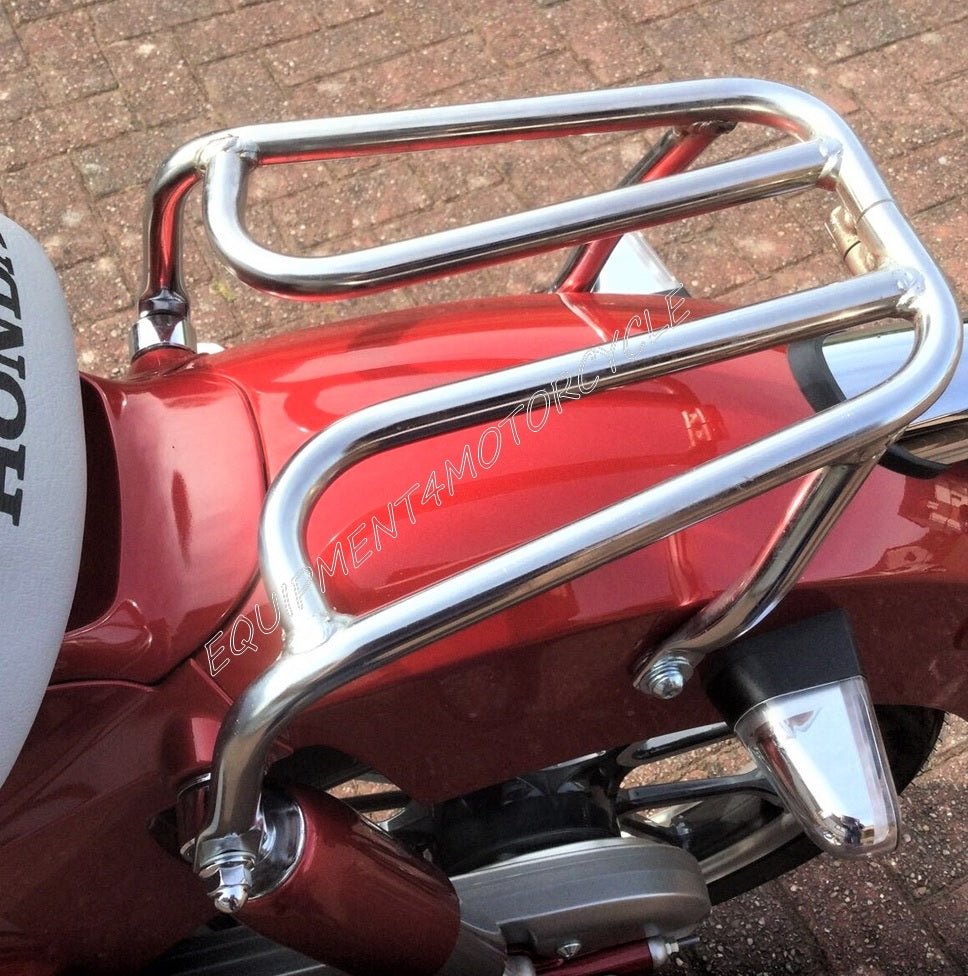 Honda Super Cub 125 C125A rear rack chrome color 18-21 SECOND NEW - Equipment4motorcycle