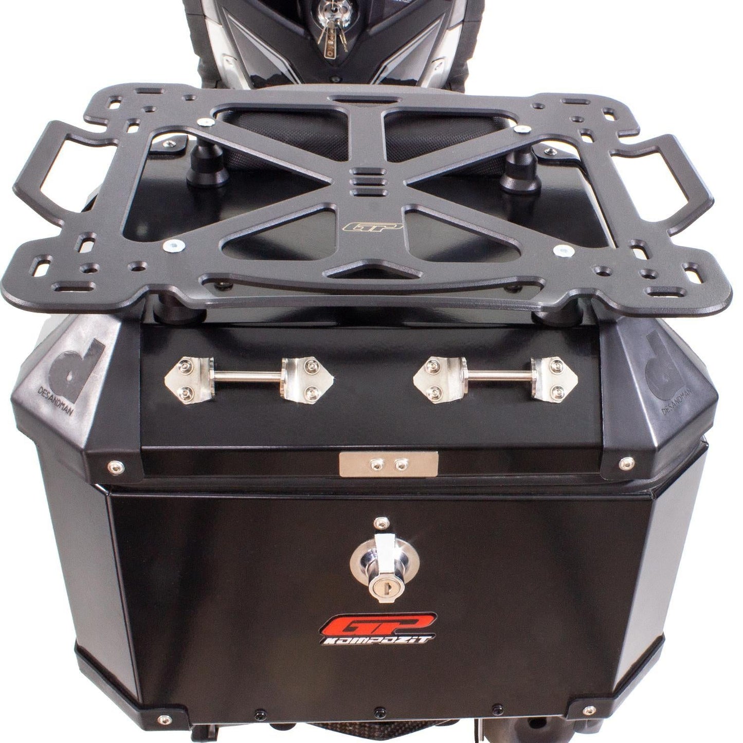 Motorcycle metal top box rack luggage rack extra carrier shelf for top case - Equipment4motorcycle