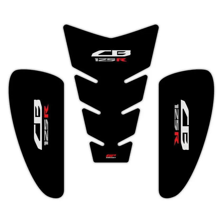 Honda CB125R CB 125R Tank Pad and Knee Pads 3D protections