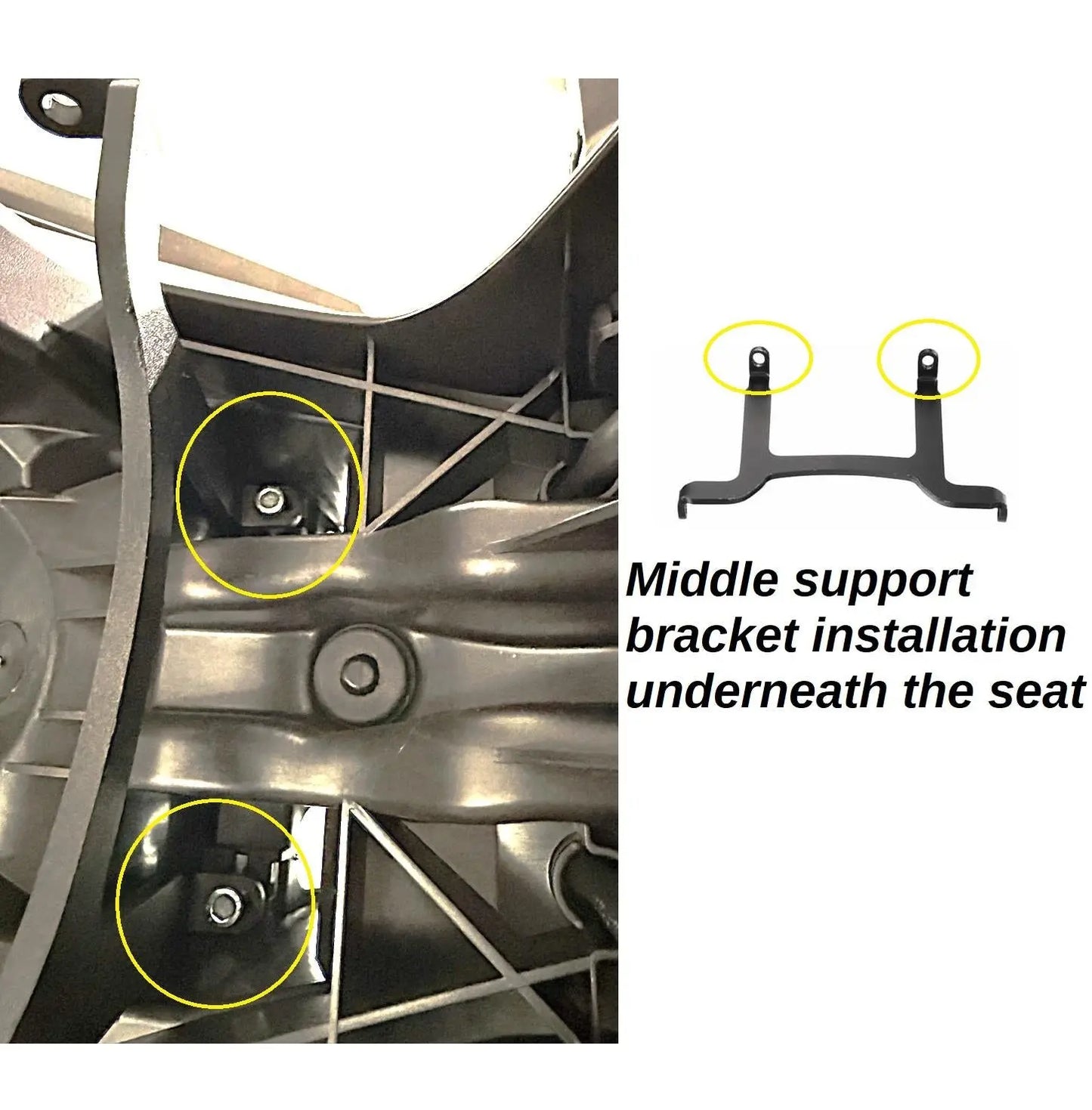 Honda CB125F Rear Rack Carrier 2021-2025 | Durable Steel