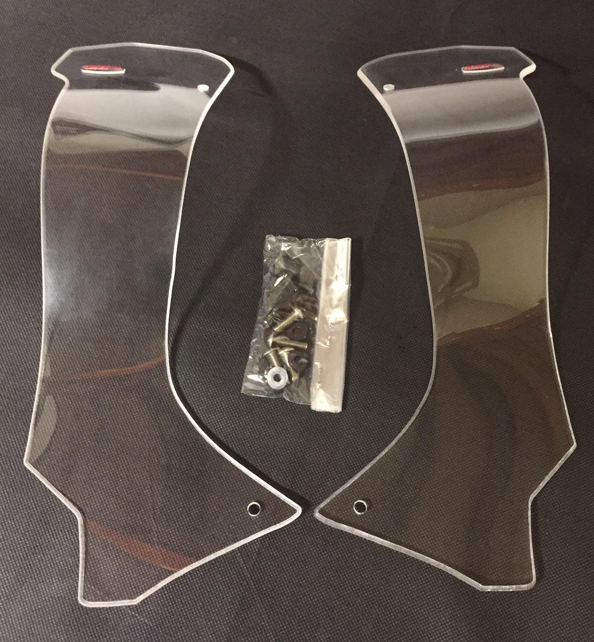 Honda CRF300 Rally side wind deflectors pair Clear 21-24