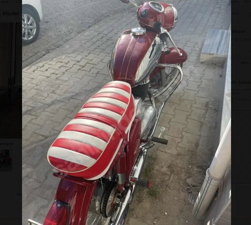Jawa 250 engine guard protector crash bar