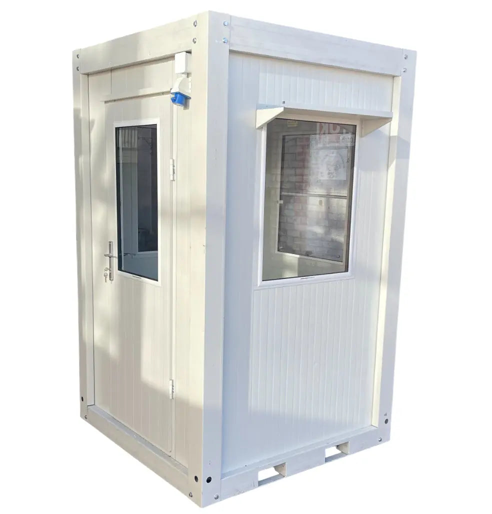 Kiosk Ticket Booth Security Portable Cabin Modular Gate House Carpark Hut