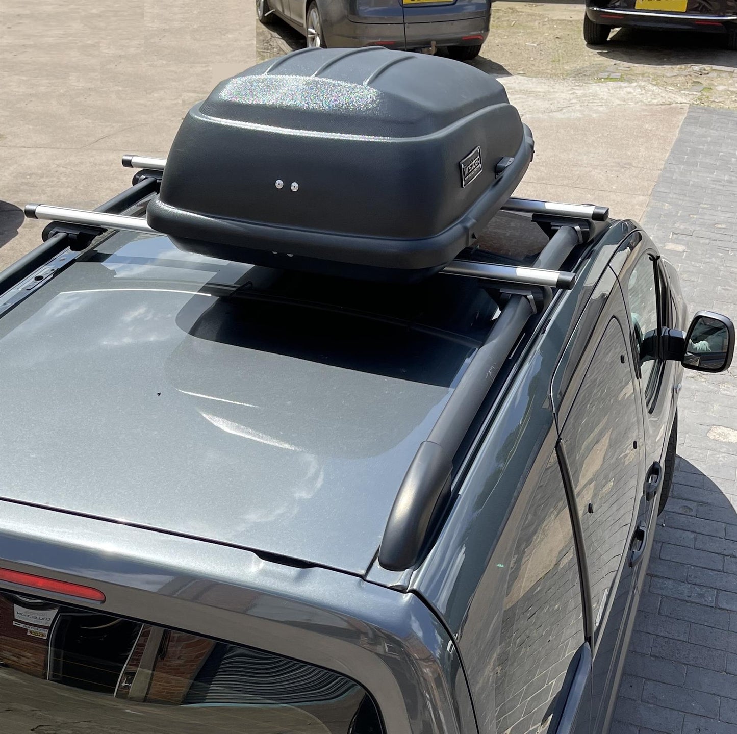 Car Roof Box Cargo Luggage Travel Box 250 LT Black