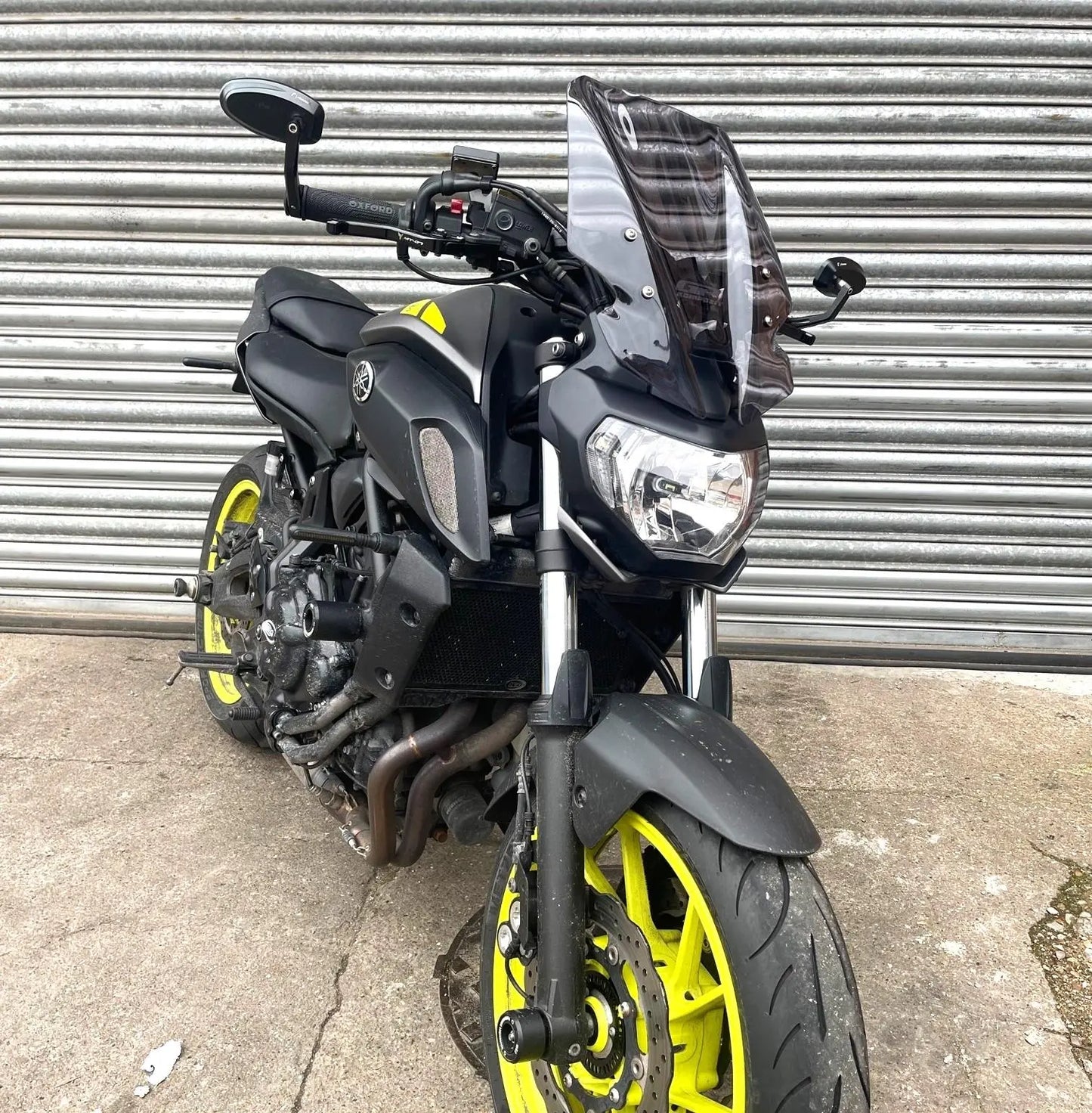 Yamaha MT07 windscreen smoke 42 CM 2018-2020