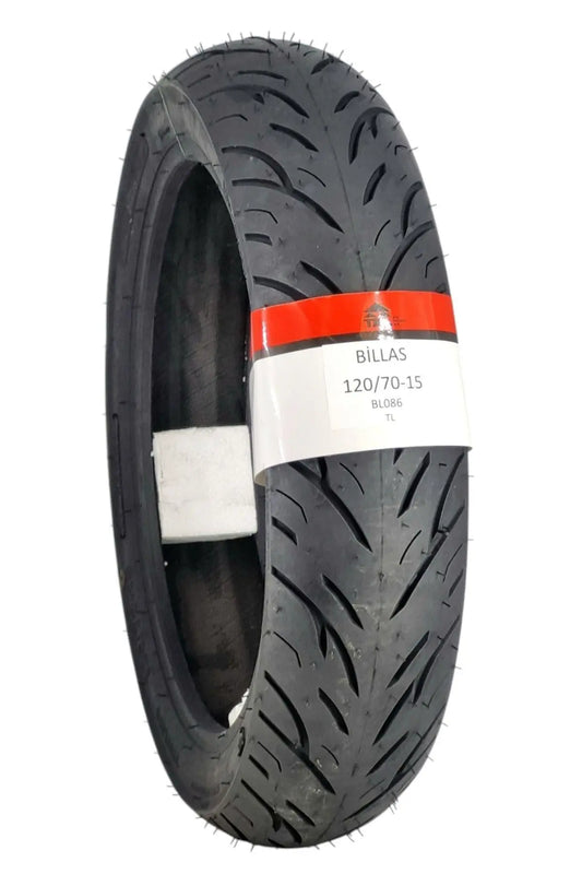 120/70-15" Scooter Tyre 56S All Grip Universal Billas Tubeless