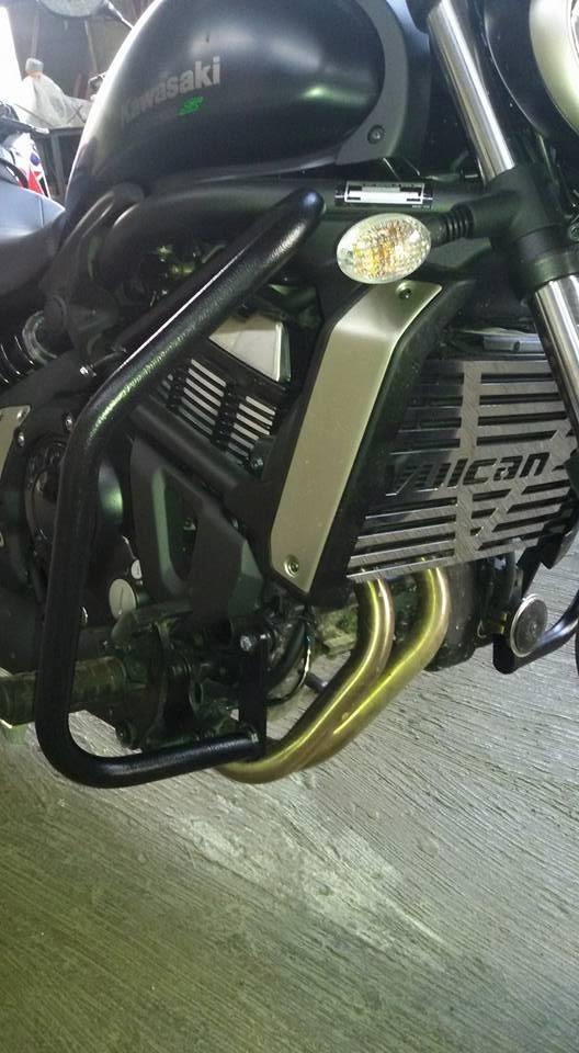 Kawasaki VulcanS EN650 engine guard 20152021 Equipment4motorcycle