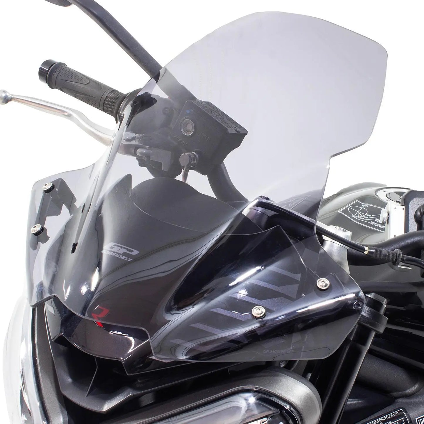 Triumph Street Triple R/RS/S660 17-19/Speed Triple 18-20 windscreen Smoke
