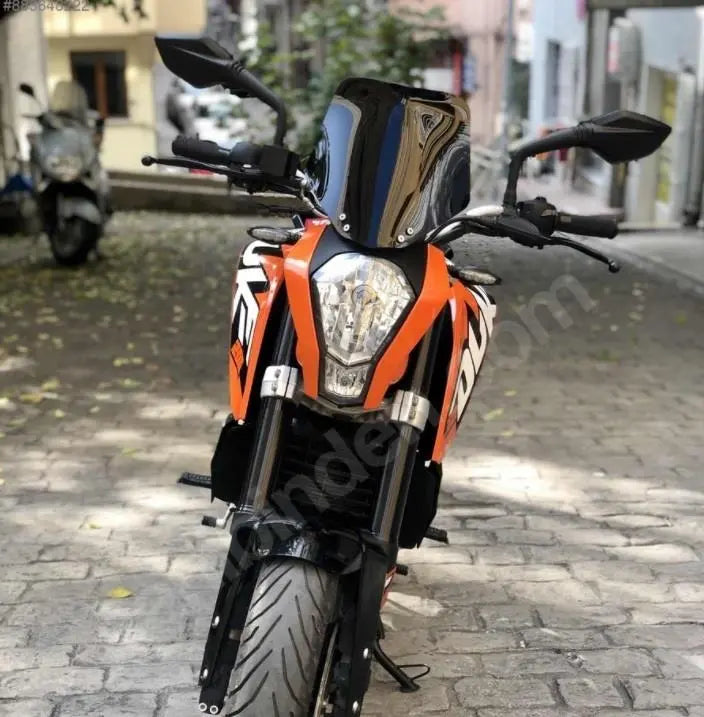 KTM Duke 125 200 250 390 windscreen 2011-2016 Dark Smoke