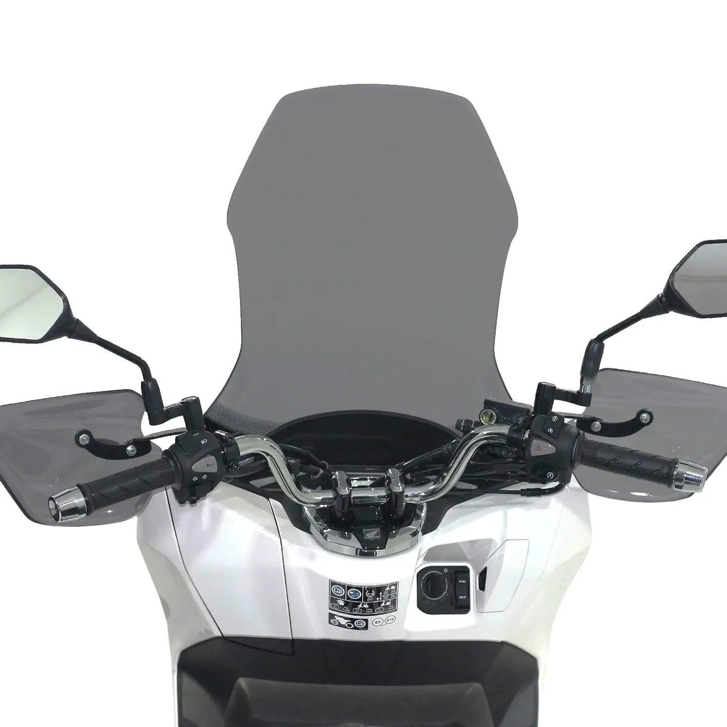 Honda PCX125 windscreen 79 cm smoke 2021-22-23-2024