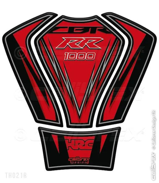 Honda CBR1000RR tank pad protection red 2008-16