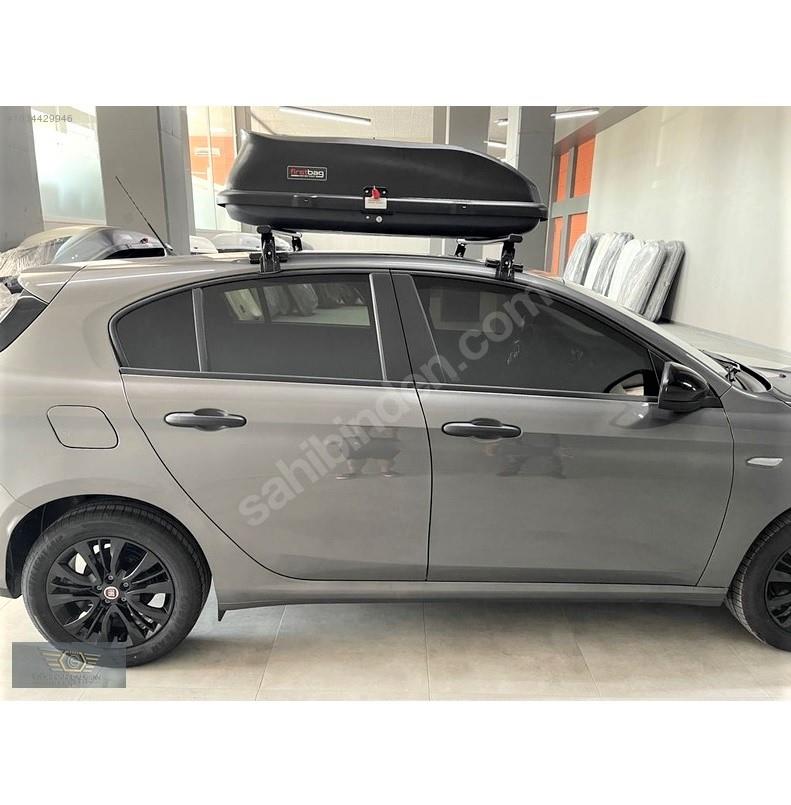 Car Roof Box Cargo Luggage Travel Box 370 LT Black