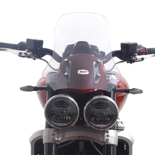 Triumph Rocket3R/Rocket3GT windscreen 46 cm Clear 20-24